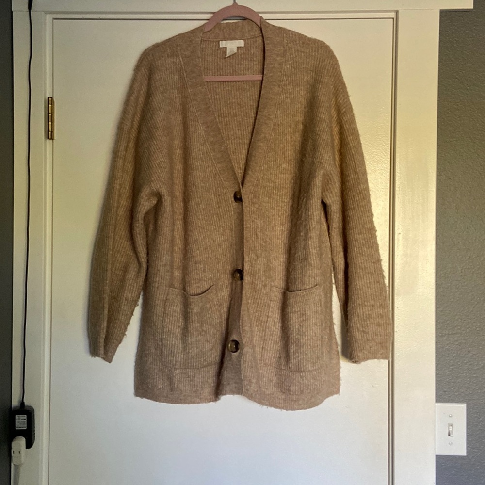 Tan Sweater cardigan